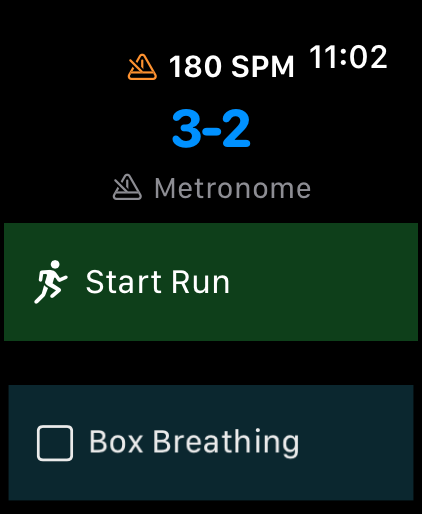 Apple Watch home screen